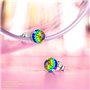 Alex Perry World Fantastic Γυναικεία Σκουλαρίκια από κρύσταλλα Swarovski και Ασήμι 925 πολύχρωμα