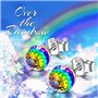 Alex Perry World Fantastic Γυναικεία Σκουλαρίκια από κρύσταλλα Swarovski και Ασήμι 925 πολύχρωμα