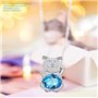 Kami Idea Lucky Cat Γυναικείο κολιέ με Κρυστάλλους Swarovski