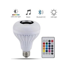 LED Λάμπα-Ηχείο 2σε1 με Bluetooth Ε27 LMD-001