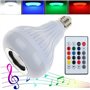 LED Λάμπα-Ηχείο 2σε1 με Bluetooth Ε27 LMD-001