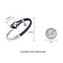 SUES SECRET βραχιόλι από δέρμα και κρύσταλλο Swarovski