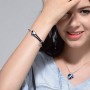 SUES SECRET βραχιόλι από δέρμα και κρύσταλλο Swarovski