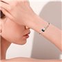 AOBOCO βραχιόλι με μπλε κρύσταλλο Swarovski