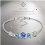 Kami Idea Pauline & Morning βραχιόλι με κρύσταλλα swarovski