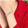 Angelady Ange Heart με λευκό χρυσό και κρύσταλλα Swarovski