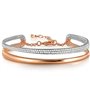 Angelady Ange Heart από ροζ, λευκό χρυσό και κρύσταλλα Swarovski