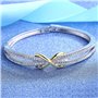 Angelady Ange Heart από λευκό χρυσό και κρύσταλλα Swarovski