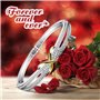 Angelady Ange Heart από λευκό χρυσό και κρύσταλλα Swarovski