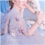 Angelady Ange Heart από λευκό, ροζ χρυσό και κρύσταλλα Swarovski