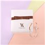 Angelady Ange Heart από λευκό, ροζ χρυσό και κρύσταλλα Swarovski