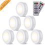 Σετ 6 Φώτα LED με Τηλεχειριστήριο