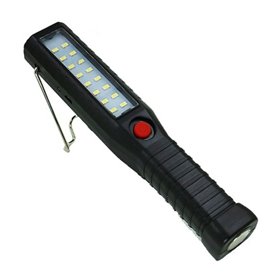 Επαναφορτιζόμενος πολυχρηστικός φακός LED με μαγνητικό κλιπ ZL-879