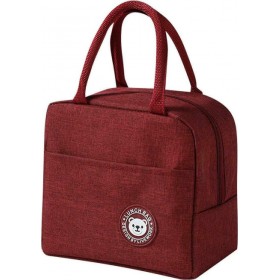 Ισοθερμική Τσάντα Αδιάβροχη Κόκκινη 23x13x21cm 7lt