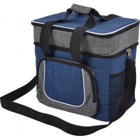 Ankor Ισοθερμική Τσάντα 2 Θέσεων Μπλε/Γκρι 28lt