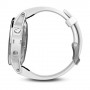 Garmin Fenix 5S Ασημένιο με λευκό βραχιόλι Carrara