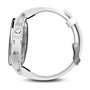 Garmin Fenix 5S Ασημένιο με λευκό βραχιόλι Carrara