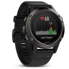 Garmin fēnix 5 Sapphire sport watch black Armband 47mm Bluetooth(010-01688-11)