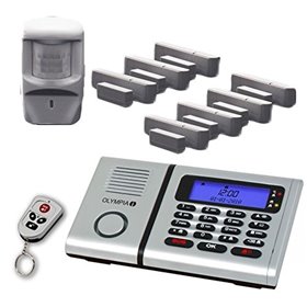 Olympia Vertrieb Wireless Alarm System 6061 Extra Kit με 7 Αισθητήρες