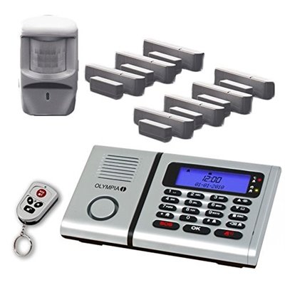 Olympia Vertrieb Wireless Alarm System 6061 Extra Kit με 7 Αισθητήρες