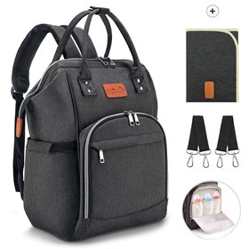 Viedouce Τσάντα Αλλαξιέρα Μαύρη