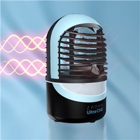 Zaahn Ultra Chill Personal Mini Air Cooler – Επαναφορτιζόμενη Μίνι Συσκευή κλιματισμού και Υγραντήρας USB