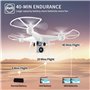 Drone Μακράς Πτήσης  JJRC JJPRO H68 RC Quadcopter με Απομακρυσμένη Κάμερα 720P FPV WiFi