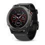 Garmin Fenix ​​5X Sapphire Bluetooth Μαύρο και  Γκρι Σπορ Ρολόι