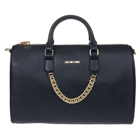 Love Moschino Τσάντα Borsa Natural Grain Black  JC4129PP18LE000A