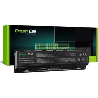 Green Cell Συμβατή Μπαταρία για Toshiba Satellite C840/C850/C850 με 4400mAhΚωδικός: TS13 