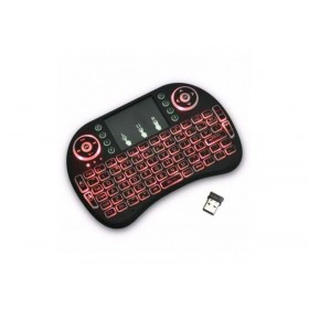 Ασύρματο πληκτρολόγιο χειρός αφής με φωτισμό mini keyboard Element KB-750W