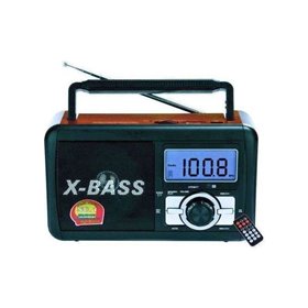 Επαναφορτιζόμενο Ραδιόφωνο με οθόνη ψηφιακή USB/SD card FP-920-RC