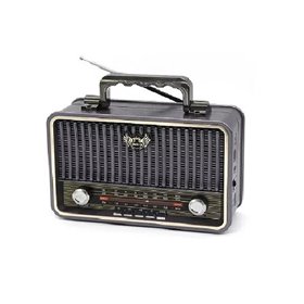 Ραδιόφωνο Επαναφορτιζόμενο Retro Φορητό Bluetooth Wireless και MP3 Player Kemai MD-1909BT