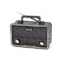 Ραδιόφωνο Επαναφορτιζόμενο Retro Φορητό Bluetooth Wireless και MP3 Player Kemai MD-1909BT