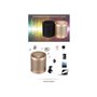 Επαναφορτιζόμενο Hχείο & Βάση Κινητού USB/SD/FM/Bluetooth Multimedia Speaker Mp3 Player HF-Q3S