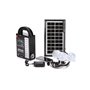 Αυτόνομο ηλιακό φωτιστικό με 3 Λάμπες Led +20 Led SMD+ Power bank +Φακός