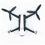 JUNESUN 4τμ ισορροπημένο Quadcopter Propeller Props Ροτόρ Combo για Parrot Bebop 2 Drone, 2τμ μαύρο + 2τμ λευκό