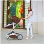 Hot Mom Καρότσι  3 σε 1 με Καροτσάκι και Carrycot 2020 F023 Καφέ