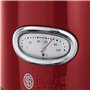 Russell Hobbs 21670-70 Ρετρό Ηλεκτρικός Βραστήρας με κρυφό δείκτη θερμοκρασίας βρασμού νερού, 2400 Watt, Κόκκινος