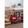 Russell Hobbs 21670-70 Ρετρό Ηλεκτρικός Βραστήρας με κρυφό δείκτη θερμοκρασίας βρασμού νερού, 2400 Watt, Κόκκινος