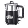 Russell Hobbs 21671-70 Ρολόι Classic Noir Ηλεκτρικός βραστήρας με ενσωματωμένο δείκτη θερμοκρασίας βρασμού νερού 2400 W Μαύρο