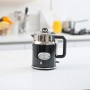 Russell Hobbs 21671-70 Ρολόι Classic Noir Ηλεκτρικός βραστήρας με ενσωματωμένο δείκτη θερμοκρασίας βρασμού νερού 2400 W Μαύρο