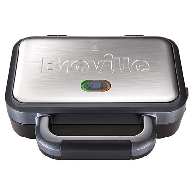 Breville VST041 Βαθιά Τοστιέρα σάντουιτς, από ανοξείδωτο ατσάλι - ασημί