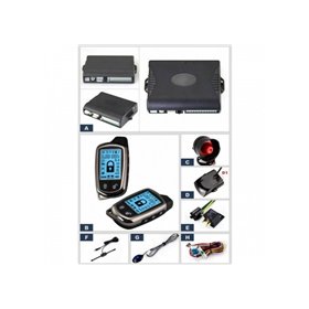 ΣΥΣΤΗΜΑ ΣΥΝΑΓΕΡΜΟΥ ΑΥΤΟΚΙΝΗΤΟΥ ΜΕ ΣΕΙΡΗΝΑ 2 Way Car Alarm System 3000M