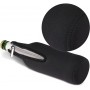 KWmobile Bottle Coolers Sleeves Ισοθερμική Θήκη για Μπουκάλια Μπύρας 330ml/500ml 2τμχ Μαύρα