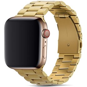 Tasikar Λουράκι  Καρπού από Ανοξείδωτο Ατσάλι Premium Χρυσό-Σχεδιασμένο για το Apple Watch Σειρά 5(44mm) /4/3/2/1(42mm)