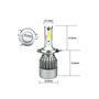 Φώτα Αυτοκινήτου LED Kit H4 36W 3800LM 6000Κ - C6