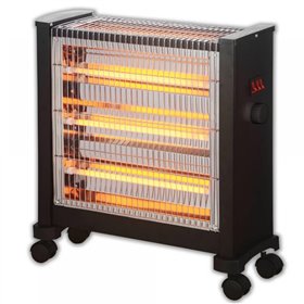 Επιδαπέδια θερμάστρα χαλαζία έως 2400W Hotty LX-1502H
