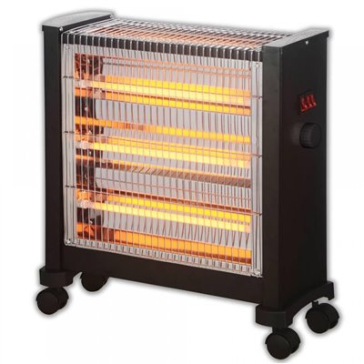 Επιδαπέδια θερμάστρα χαλαζία έως 2400W Hotty LX-1502H