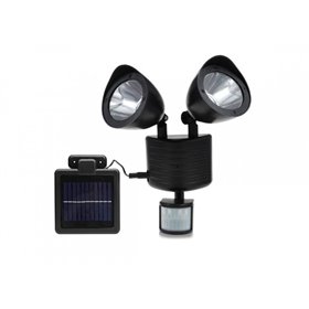 Προβολέας Διπλός με ηλιακό Πάνελ & ανίχνευση κίνησης , Twin Head Solar Security Light ΤΚ-210